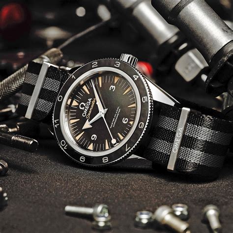 james bond nato strap omega|the real bond watch strap.